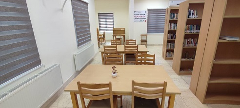بخش مطالعه کتابخانه شهدای دشت عباس